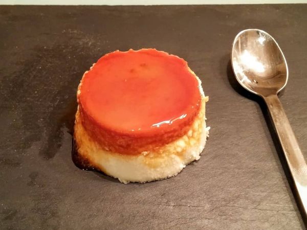 Flan de queso