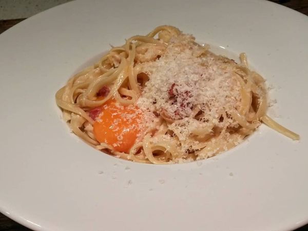 Tagliatelle carbonara