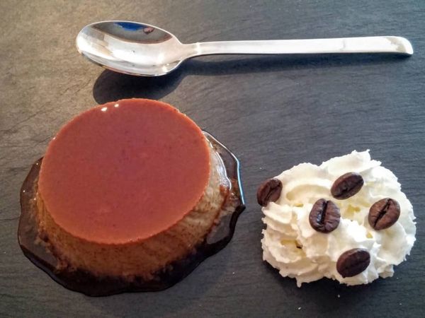 Flan de café